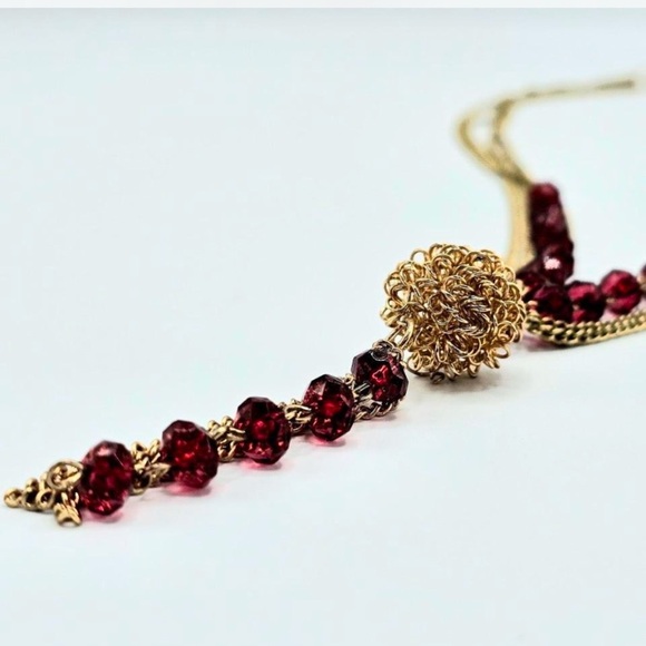 Tassel necklace, costume jewelry. Bag not included. - Picture 5 of 7